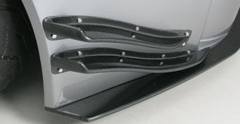 J's Racing Twin Carbon Carnards - 00-09 Honda S2000 (Type S Bumper Application)
