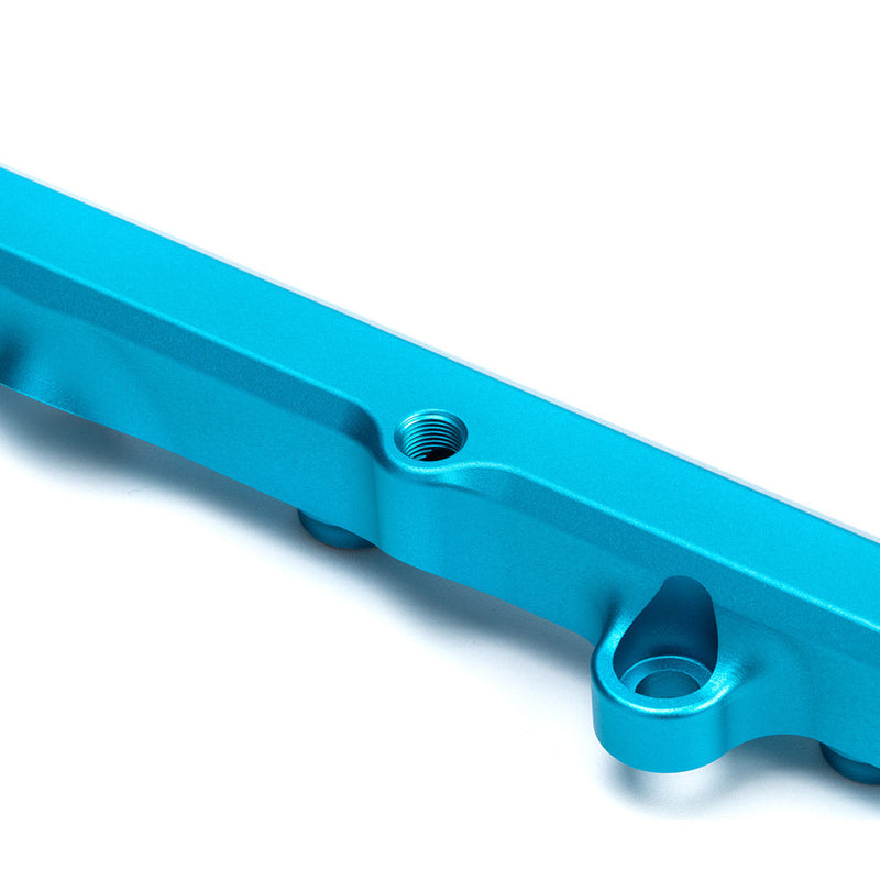 K-Series Fuel Rail in Satin Teal Finish