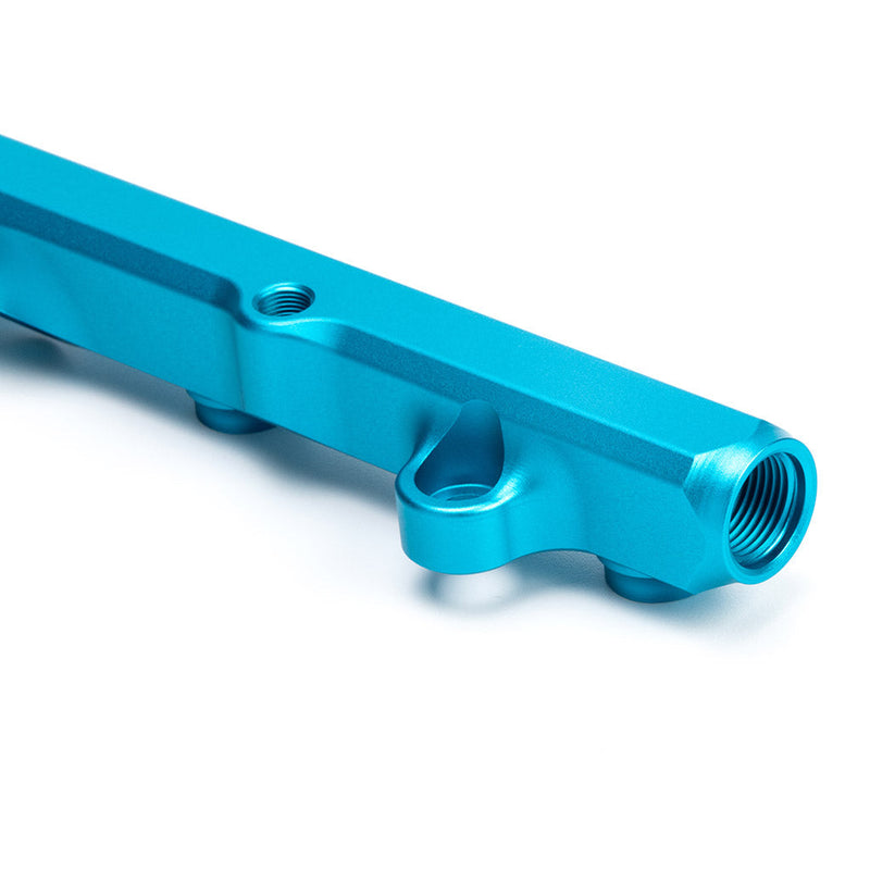 K-Series Fuel Rail in Satin Teal Finish