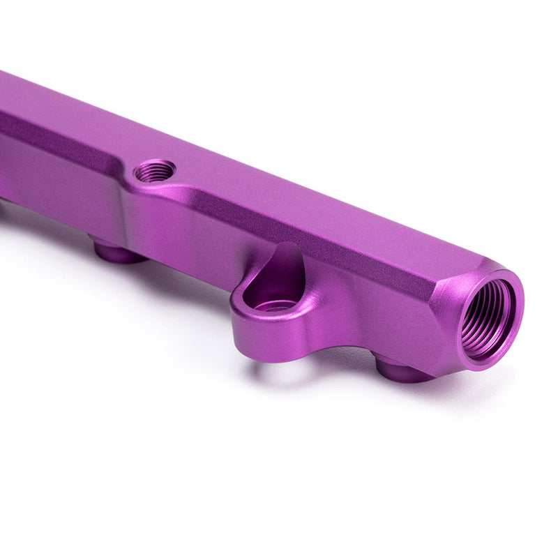 K-Series Fuel Rail in Satin Purple Finish