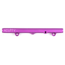 K-Series Fuel Rail in Satin Purple Finish