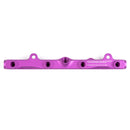 K-Series Fuel Rail in Satin Purple Finish