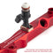 K-Series Fuel Rail in Satin Red Finish