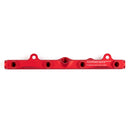 K-Series Fuel Rail in Satin Red Finish