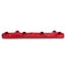 K-Series Fuel Rail in Satin Red Finish