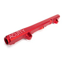 K-Series Fuel Rail in Satin Red Finish