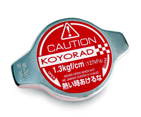 Koyo Type A Radiator Cap (Red / 1.3 Bar)