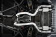 MBRP 3" Quad Rear Exit T304 Stainless Steel Resonator-Back Exhaust – 2019-2021 BMW M2 Competition 3.0L – MBRP S45023CF exact SKU product image