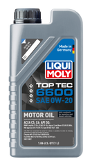 LIQUI MOLY Top Tec 6600 0W-20 Motor Oil 1L
