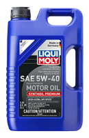 LIQUI MOLY Synthoil Premium 5W-40 Motor Oil 5L