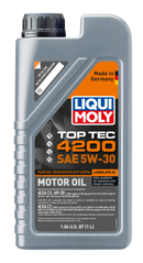 LIQUI MOLY Top Tec 4200 5W-30 New Generation Motor Oil 1L