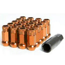 MUTEKI SR48 48mm Open End Lug Nuts - 12x1.50 | Orange