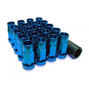 MUTEKI SR48 48mm Open End Lug Nuts - 12x1.25 | Blue