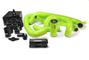 PERRIN Front Mount Intercooler Boost Tube Kit (Neon Yellow) - 15-21 Subaru WRX STI (VA)