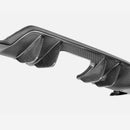 SEIBON MB-Style Carbon Fiber Rear Diffuser - 2023-2024 Honda Civic Type R (FL5) - alternate view 2