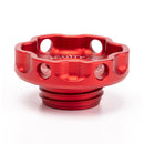 ACUITY Podium Oil Cap in Satin Red for Hondas/Acuras