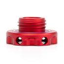 Podium Oil Cap in Satin Red for Hondas/Acuras