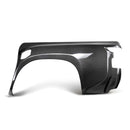 SEIBON MB-Style Carbon Fiber Bedsides - 2022 Nissan Frontier (2" rise & 4" wider)