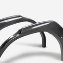 SEIBON Carbon Fiber Rear Fender Trim - 2022-2024 Subaru WRX - alternate view 3