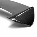 SEIBON STI-Style Carbon Fiber Rear Spoiler - 2008-2014 Subaru WRX/STI HB, with cut-out for factory brake light. - alternate view 2