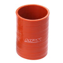 HPS Performance Silicone Coupler – Length 4", 4-ply Aramid, 500F – 2.25" (57mm) / Orange - SC-225-L4-HOT
