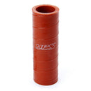 HPS Performance Silicone Coupler – Length 4", 4-ply Aramid, 500F – 1.75" (45mm) / Orange - SC-175-L4-HOT