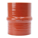 HPS Performance Silicone Single Hump Coupler – Length 6", 4-ply Aramid, 500F – 2.25" (57mm) / Orange - SHC-225-L6-HOT