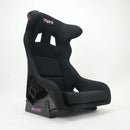 NRG FRP SIM Bucket Seat Black Finish with Prisma Embroidery - Large – FRP-610BK