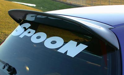 Spoon Sports Carbon Fiber Spoiler - 92-95 Honda Civic Hatchback