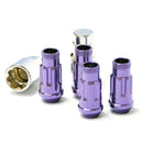 MUTEKI SR48 Open End Lug Nut Lock Set - 12x1.50 | Purple
