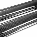 SEIBON OE-Style Carbon Fiber Side Skirts - 2015-2021 Subaru WRX/STI - alternate view 3