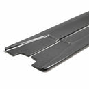 SEIBON TB-Style Carbon Fiber Side Skirts - 2017-2022 Infiniti Q60 - alternate view 3