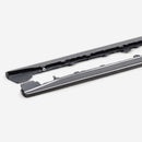 SEIBON MB-Style Carbon Fiber Side Skirts - 2023-2024 Honda Civic Type R (FL5) - alternate view 3
