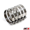 HPS Performance Worm Gear with Liner (5pcs Pack) – Pack 5, 304 Stainless Steel - SSWC-105-127x5