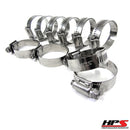HPS Performance Worm Gear with Liner (10pcs Pack) – Pack 10, 304 Stainless Steel - SSWC-105-127x10