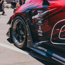 SEIBON Carbon Fiber Front Side Skirt Extensions - 2023-2025 Toyota GR Corolla - alternate view 3