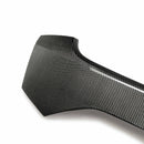 SEIBON Carbon Fiber Rear License Trim - 2017-2021 Honda Civic Type R (FK8) - alternate view 3