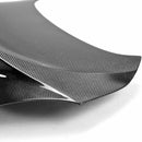 SEIBON C-Style Carbon Fiber Trunk Lid - 2008-2013 Infiniti G37 2dr and 2014-2015 Q60 2dr - alternate view 3