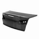 SEIBON CSL-Style Carbon Fiber Trunk Lid - 2008-2015 Mitsubishi Lancer EVO (CZ4A)
