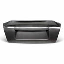 SEIBON C-Style Carbon Fiber Trunk Lid - 2008-2014 Subaru WRX/STI 4DR - alternate view 1