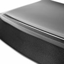 SEIBON C-Style Carbon Fiber Trunk Lid - 2009-2022 Nissan GT-R (R35) - alternate view 3