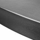 SEIBON OE-Style Trunk Lid - 2009-2022 Nissan GT-R (R35) - Matte Dry Carbon Fiber - alternate view 1
