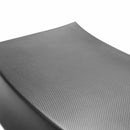 SEIBON OE-Style Trunk Lid - 2009-2022 Nissan GT-R (R35) - Matte Dry Carbon Fiber - alternate view 3