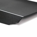 SEIBON OE-Style Trunk Lid - 2009-2022 Nissan GT-R (R35) - Gloss Carbon Fiber - alternate view 3