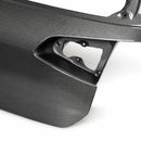 SEIBON OE-Style Carbon Fiber Trunk - 2015-2021 VW Golf MK7 GTI - alternate view 3