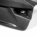 SEIBON C-Style Carbon Fiber Trunk Lid - 2014-2020 Lexus IS - alternate view 2