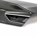 SEIBON C-Style Carbon Fiber Trunk Lid - 2017 Infiniti Q60 - alternate view 3