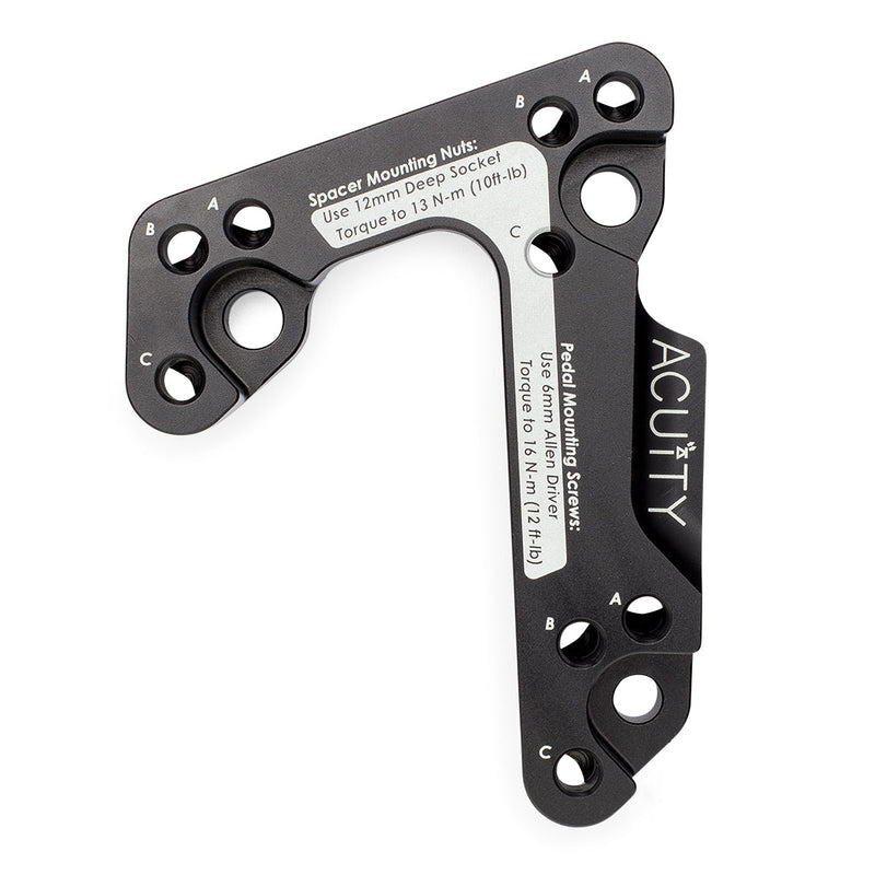 Throttle Pedal Spacer for the Left-Hand-Drive Vehicles