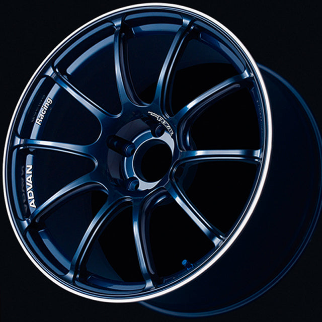 Advan RZII Wheel (STD Face) - 17x7.5 / Offset +48 / 5x114.3 (Racing Indigo Blue & Ring)