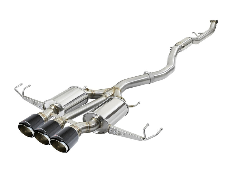 aFe Takeda Stainless Steel Cat-Back Exhaust - 2017+ Honda Civic Type R (FK8)